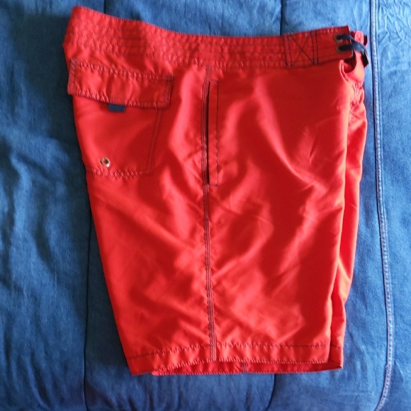 Old Navy Red Board Shorts Quick-Dry Swimwear - Picture 2 of 3